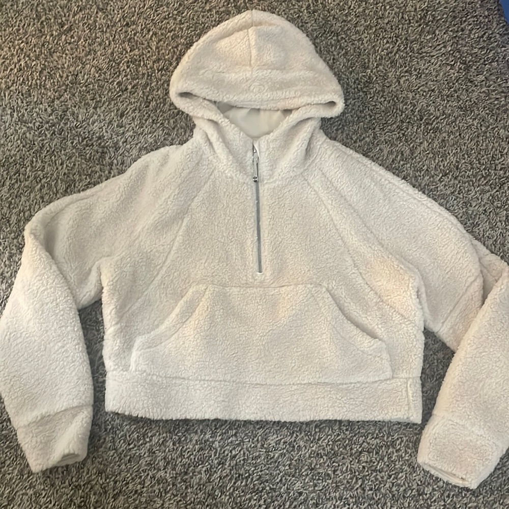 Lululemon Scuba Half zip oversized hoodie SHERPA **SUPER RARE**
